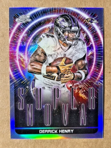2025 Topps Cosmic Chrome Derrick Henry Base (RAW)