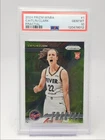 CAITLIN CLARK 2024-25 PANINI PRIZM WNBA FRACTAL ROOKIE RC PSA 10 Q0004