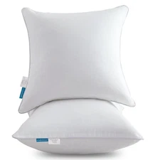 Oubonun 18"x18" Pillow Inserts (Set of 2) - Throw Pillow Inserts with 100% Co...