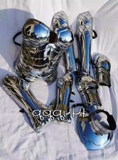 Gothic Female Knight Armor Cosplay 1:1 All Metal Carbon Steel Plate Armor Suit