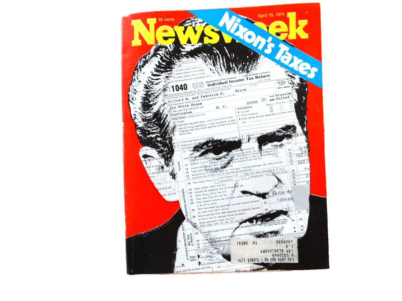 Newsweek – April 15, 1974 – Nixon’s Taxes/Hank Aaron Hits #715