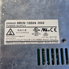 Omron S8VS-12024 Power Supply 24VDC 5A 120W DIN Rail Industrial PSU