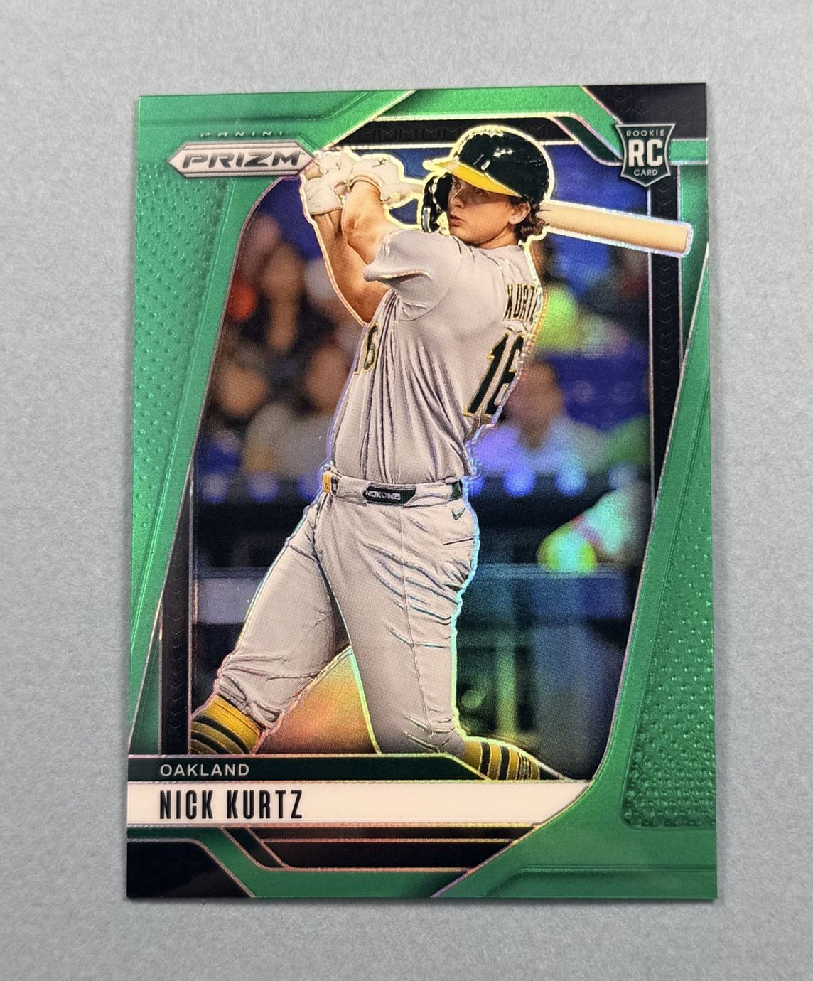 Nick Kurtz - 2025 Panini Prizm - Prizm Green - Rookie - Team Color Match #213