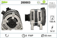 Lichtmaschine Generator FüR Ford Volvo C-MAX Fiesta V Focus II Turnier