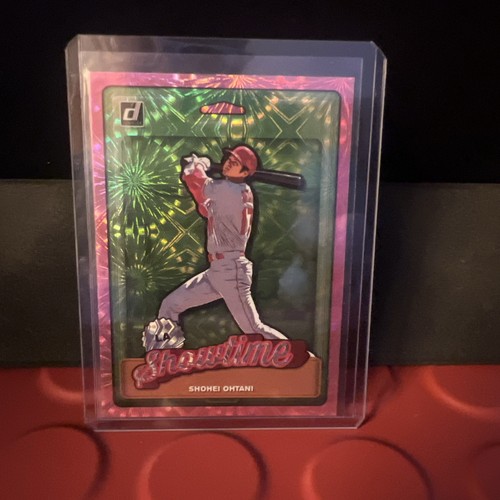 2019 Panini Donruss Nicknames Pink Firework Shohei Ohtani #N6 MVP