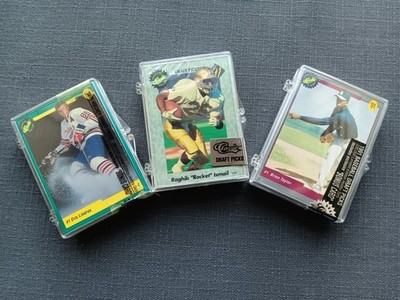 1991 Premier Edition Classic Draft Picks - Football/Baseball/Hockey w/ Cert
