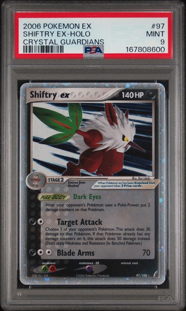 Shiftry EX #97 (Crystal Guardians (2006))