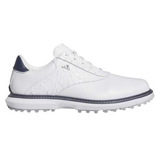 adidas MC70 Spikeless Golf Shoes White/Collegiate Navy/Halo Silver - NEW! 2026