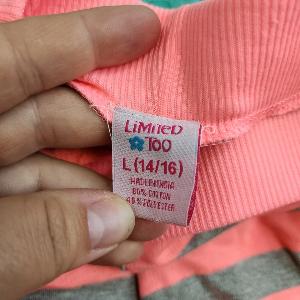 LOTE de 5 piezas Pantalones Cortos Niñas L 14-16 Informales Verano Atléticos Activos Boho Elásticos Foto 3 de 4