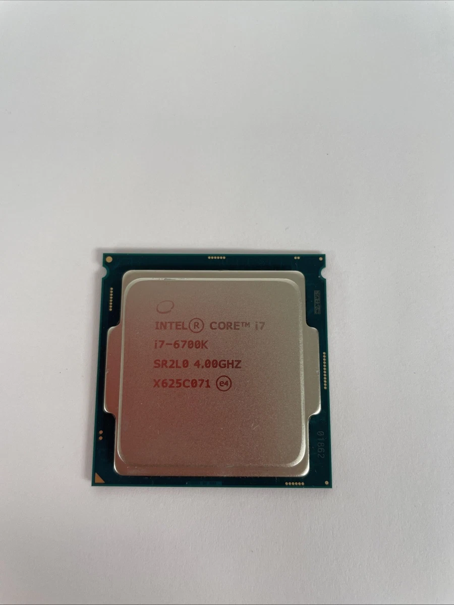 Intel Core i7-6700K Processor Model Computer Processors (CPUs) for