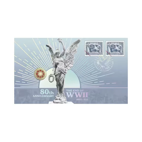 2025●$2●Día del Recuerdo 80 Aniversario●Prueba de Plata●C Como Nuevo●Rollo RAM●Impresión PNC● Foto 3 de 4