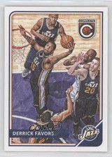 2015-16 Panini Complete Derrick Favors #191 4mt