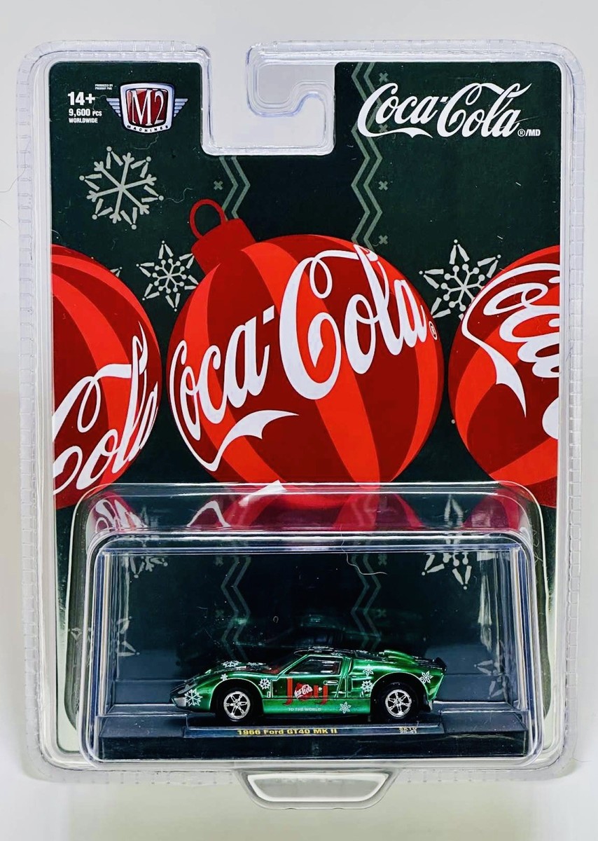 M2 Machines 1966 Ford GT 40 MK II Christmas 2025 Coca Cola VHTF