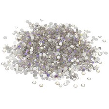 SS16/1440Pcs Glass Diamante Rhinestone, Man Made Gems, Sky Purple