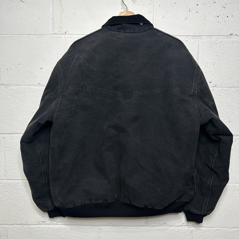 Chaqueta de Colección Carhartt Acolchada Santa Fe "Negro" J14 Negra Para Hombre X-Grande Foto 2 de 4
