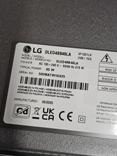 TV OLED LG OLED48B46LA 48" - Schermo rotto - solo per parti di ricambio