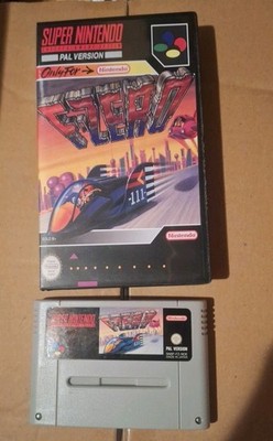 F-Zero Game Modul mit Hülle Super Nintendo SNES Console - PAL  