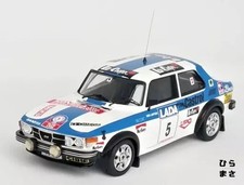 1/43 Mini Car Saab 99 1977 1000 Lakes Rally #5 Simo Lampinen Juhani Markkanen