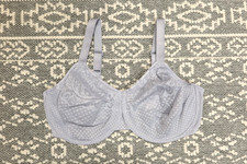 New Wacoal Visual Effects Minimizer Bra - Size 38G - Raindrops -  857210