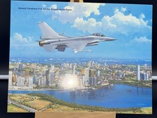 General Dynamics F-16 for the Singapore Air Force Promo Photo Specs Fact Sheet