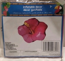 Luau Inflatable Tropical FLower Party Decor 17.75" Beach Summer time DGT181