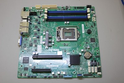 Supermicro X10SLM+-LN4F MicroATX Quad LAN LGA 1150 Intel C224 mATX Motherboard