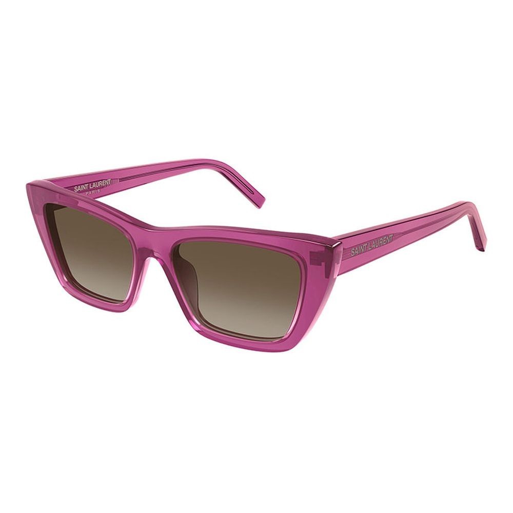 NUOVI OCCHIALI DA SOLE SL276 MICA 061 SAINT LAURENT DONNA ROSA CAT EYEWEAR