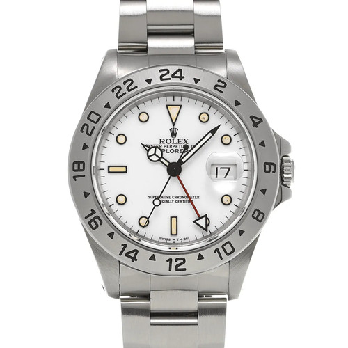 Rolex Explorer II 16570 Automatic 40mm White Dial #WW1145