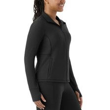 Member's Mark Women's Everyday Extra Warm Jacket, Feminine Seaming, Black, Large