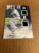 2018 Diamond Kings DUAL RELICS Paul Blackburn #DKM-PB A’s Baseball Card (f3)