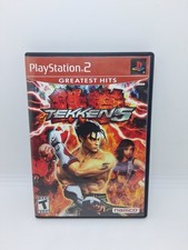 Tekken 5 Greatest Hits PlayStation 2, 2005, Complete in Box with Manual