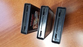 Atari 2600 Game Lot 24 Carts Pitfall Kaboom Atlantis Mario Bros Pac‑Man