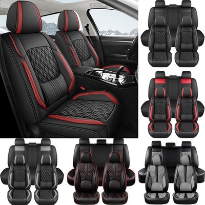 Full Set For Dodge Ram 1500 2009-2026 2500 3500 Leather Pickup Car Seat Cover