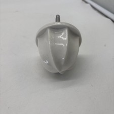 Vintage Ceramic Porcelain Juicer Head Reamer w Shaft