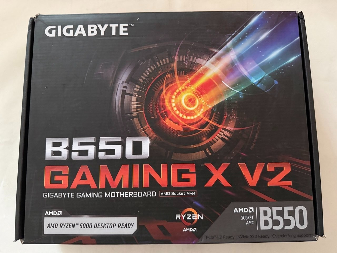 GIGABYTE B550 GAMING X V2 ATX Socket AM4 AMD X CPU RYZEN 3XXX-4XXX-5XXX