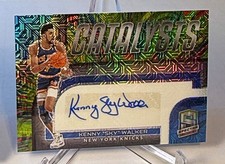 2022 Spectra Kenny Walker Catalysts Signatures  Auto Meta Prizm #CSA-SKY /25 