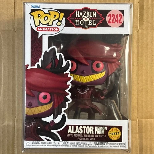 Funko Pop! Alastor Demon Form CHASE #2242, Hazbin Hotel, Animation