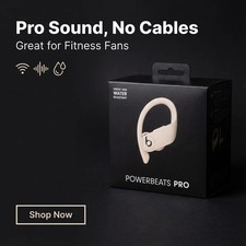 Dr. Dre Powerbeats Pro Wireless Bluetooth Earbuds Headphones White