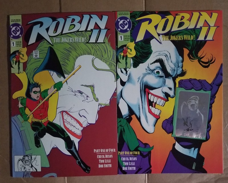 lot of 2 Robin II the Jokers Wild #1 DC Comics 1991 Chuck Dixon Tom Lyle V/F+