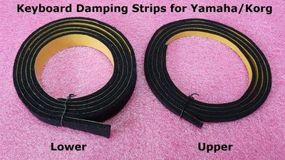 Yamaha DX7, DX5, Korg 01/W, M1, T2, T3, Triton, Wavestation Keyboard Felt Strips