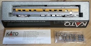 Kato 35-6009 HO Corrugated Business Car Denver & Rio Grande Wilson McCarthy