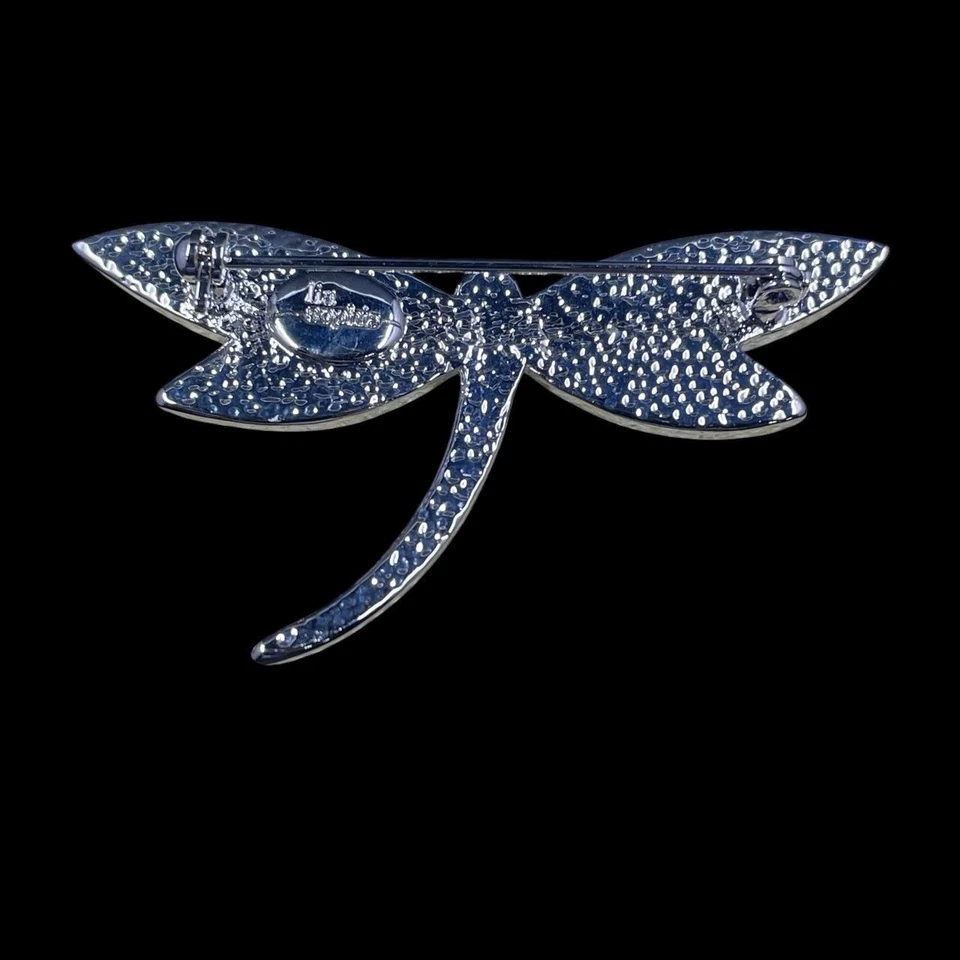 Broche Libélula Lia Sophia Abulón Iridiscente Naturecore Prendedor Usado Foto 3 de 4