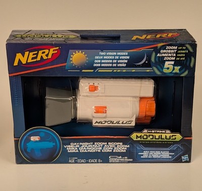Nerf N-Strike Modulus Day/Night Zoom Scope 5X New In Box Hasbro C1296 NIB