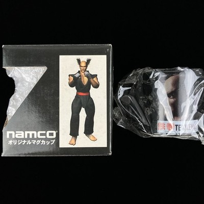 1995 Namco Tekken 2 Heihachi Mishima Mini Ceramic Mug Arcade Prize Japan Import
