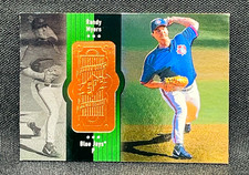 1998 Upper Deck SPx Finite Baseball /9000 - RANDY MYERS #329 - BLUE JAYS