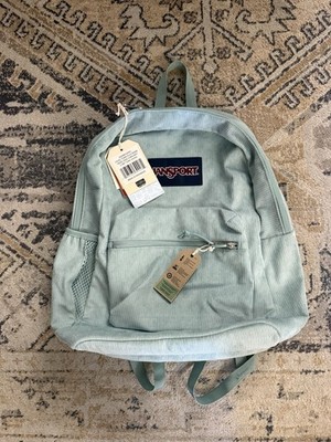 JanSport Faded Sage Corduroy Backpack w/ Front Pocket - Classics