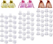 WHXGQ Heel Stoppers for Grass - 42 Pairs 3 Sizes High Heel Protectors for Wom...