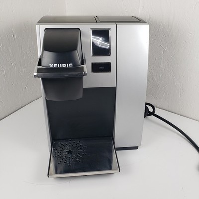 Keurig K150P Commercial Series Coffee Maker Silver Black Plumbed Single Serve
