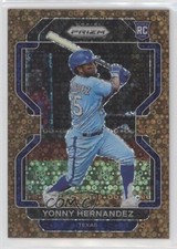 2022 Panini Prizm Bronze Donut Circle Prizm 27/40 Yonny Hernandez #21 u6m