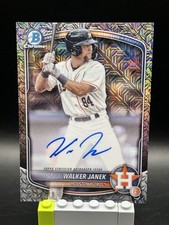 2025 Bowman Chrome Walker Janek Auto Steel Metal Refractor  /100